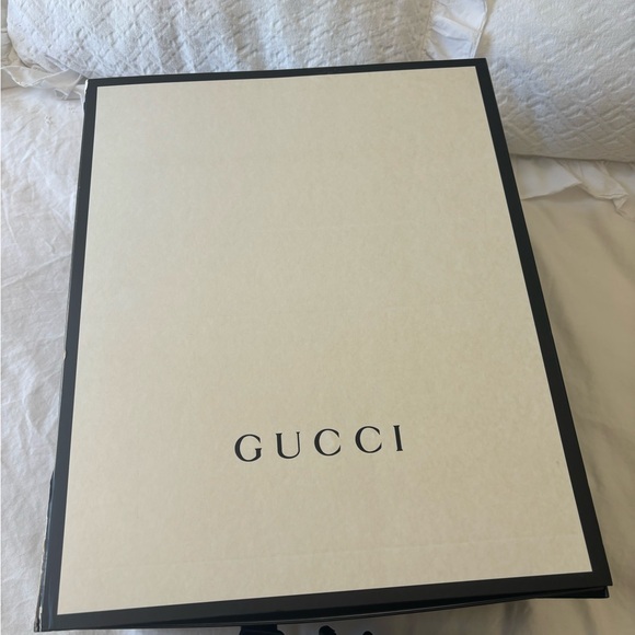 Gucci GG Supreme Backpack Black Red Stripes - 100% Authentic. - Picture 9 of 13